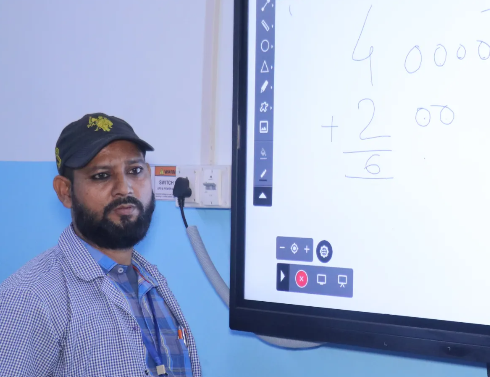 Smart Classroom with interactive boards