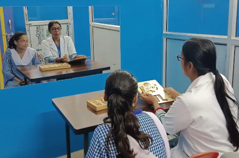 Speech Therapy session